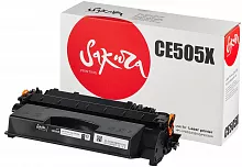 Картридж Sakura ce505x для HP Laserjet p2055, p2055d, p2055dn черный, 6500 к.