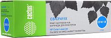 Картридж лазерный Cactus CS-CF411X голубой (5000стр.) для HP HP CLJ Pro M452dn/ M452dw/M477fdn/M477f