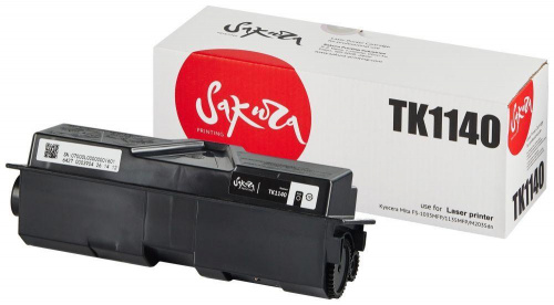 Картридж Sakura tk1140 для Kyocera mita fs-1035mfp/1135mfp/m2035dn, черный, 7200 к.